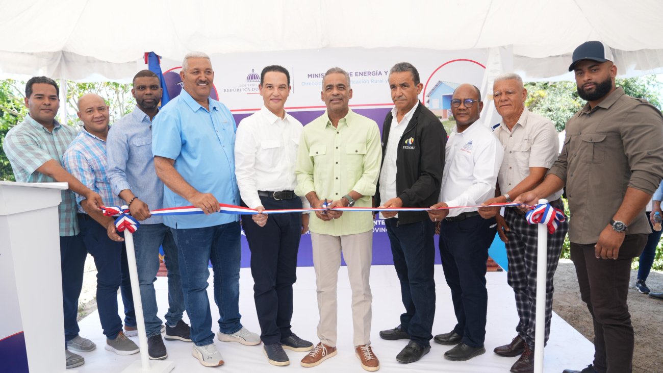 El ministro Joel Santos aseguró que estas obras, que superan los RD 25 millones, representan progreso, dignidad y esperanza.