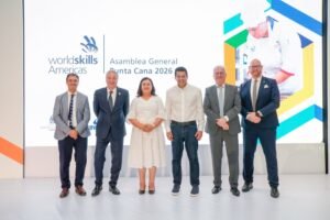 David Collado en Asamblea General de WorldSkills Américas Punta Cana 2026