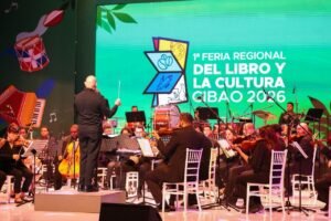Raquel Peña encabeza clausura de la Feria del Libro y la Cultura Cibao 2026 en Santiago.