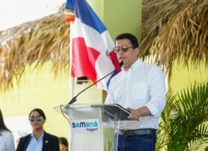 David Collado inauguración de la primera etapa de Samaná Bayport en Santa Bárbara de Samaná.