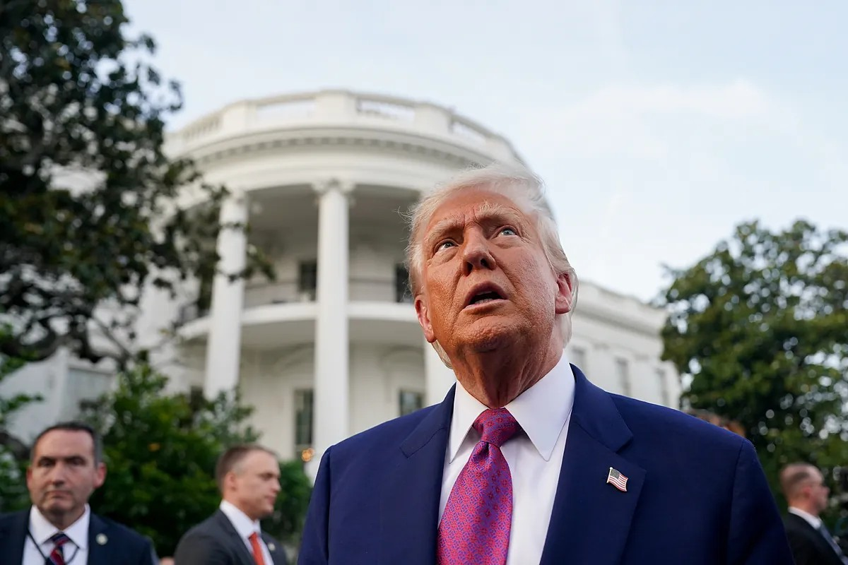 Donald Trump en una imagen de archivo vinculada a declaraciones sobre la guerra con Irán y posibles negociaciones.